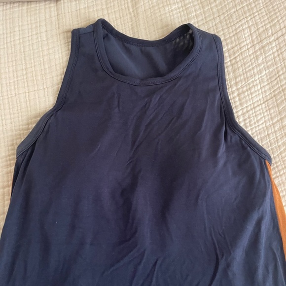 SheBird The Tunic Tank Dress Sz S(SheBird Sz 2) navy blue with pockets - Picture 4 of 11